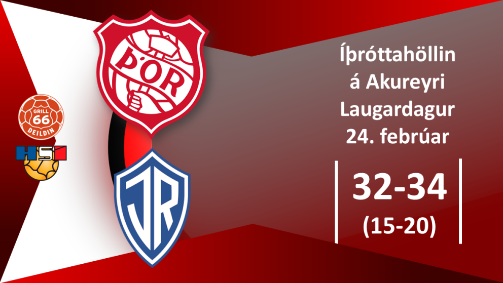 Handbolti: Tveggja marka tap gegn ÍR