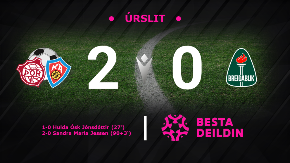 Þór/KA fór á topp Bestu deildarinnar