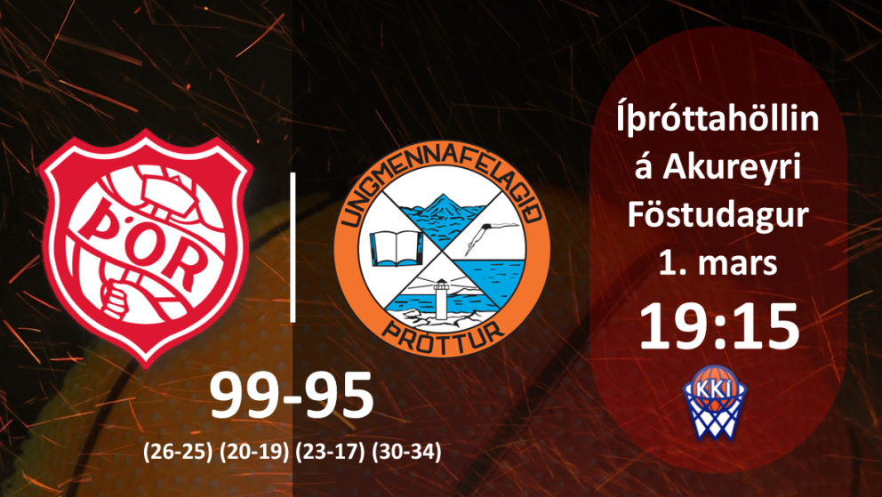 Körfubolti: Þriðji sigur Þórs í röð