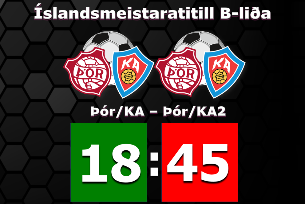 Þór/KA og Þór/KA2 berjast um Íslandsmeistaratitil B-liða