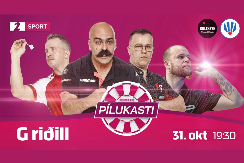 Pílukast í beinni: Edgars Kede Kedza spilar í kvöld