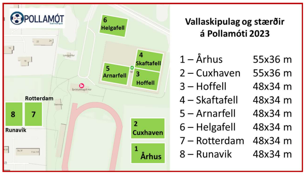 36. Pollamótið hafið