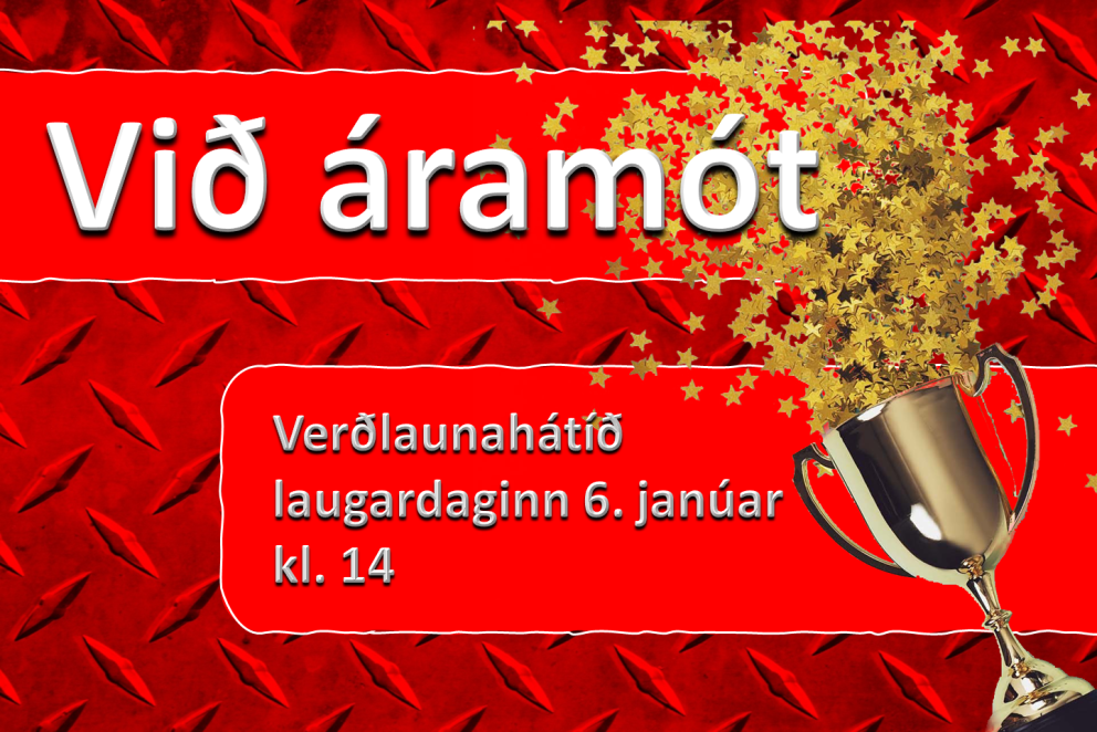 Við áramót - verðlaunahátíð 6. janúar kl. 14