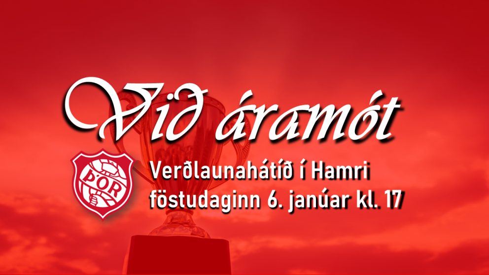 Við áramót - dagskrá verðlaunahátíðar