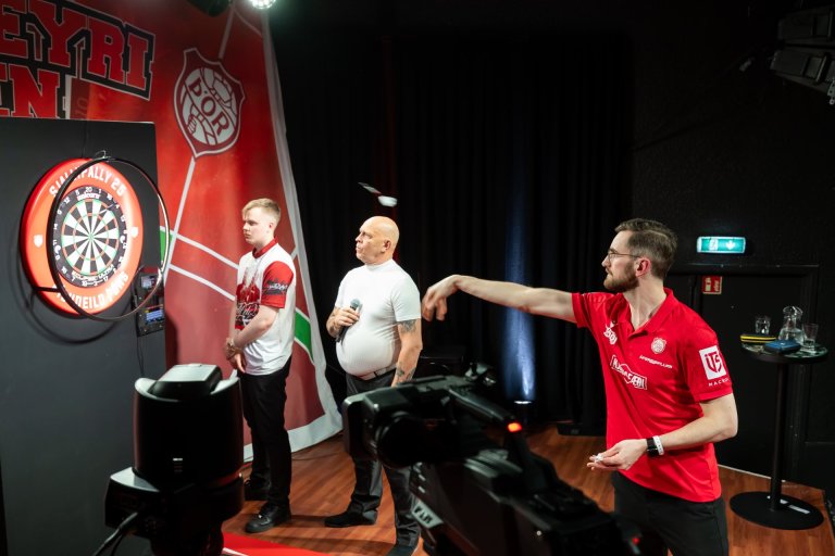 Matthías Örn frá Píludeild Þórs lék til úrslita á SjallyPally25