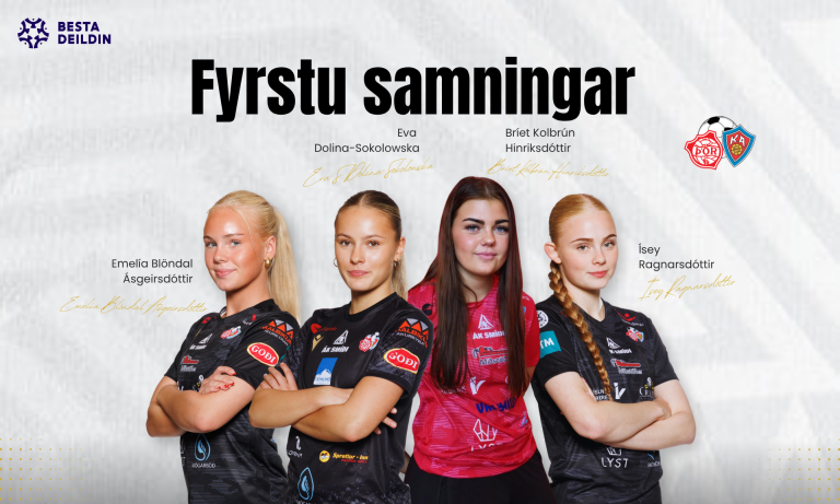 Emelía Blöndal Ásgeirsdóttir, Eva S. Dolina-Sokolowska, Bríet Kolbrún Hinriksdóttir og Ísey Ragnarsd…